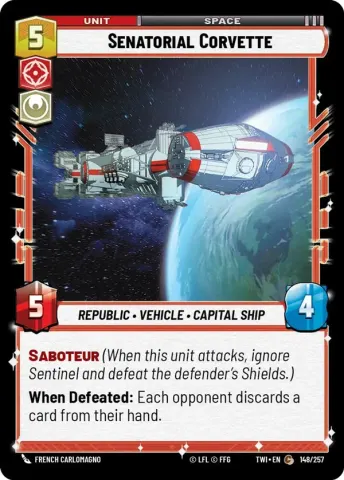 Senatorial Corvette · 148
