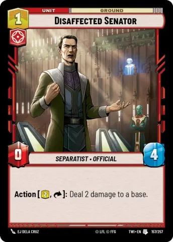 Disaffected Senator · 157