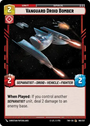 Vanguard Droid Bomber · 160