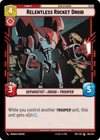 Relentless Rocket Droid · 163