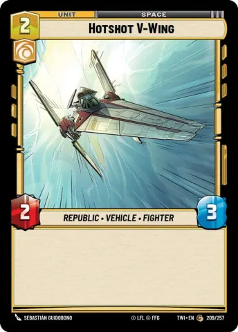 Hotshot V-Wing · 209
