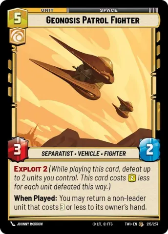 Geonosis Patrol Fighter · 215