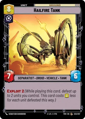 Hailfire Tank · 233