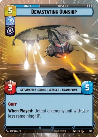 Devastating Gunship · 309