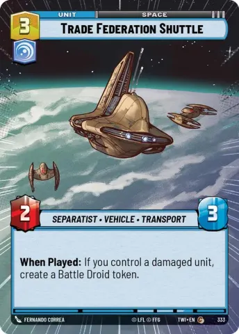 Trade Federation Shuttle · 333