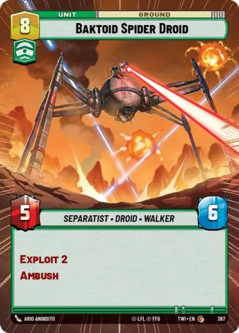 Baktoid Spider Droid · 387