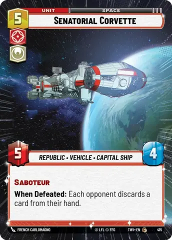 Senatorial Corvette · 415