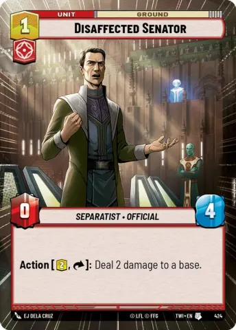 Disaffected Senator · 424