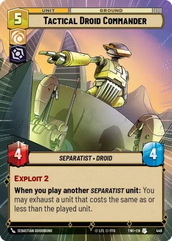 Tactical Droid Commander · 449