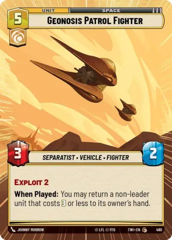 Geonosis Patrol Fighter · 480