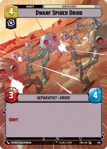 Dwarf Spider Droid · 494