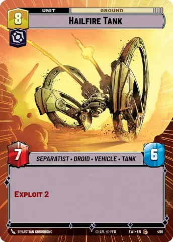 Hailfire Tank · 496
