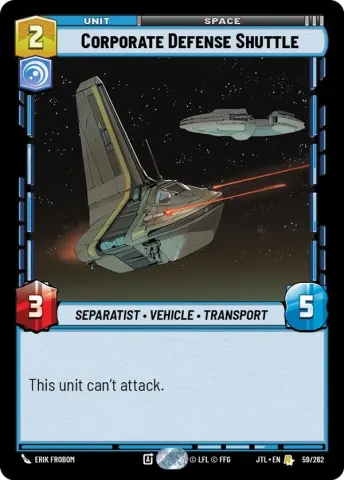 Corporate Defense Shuttle · 059