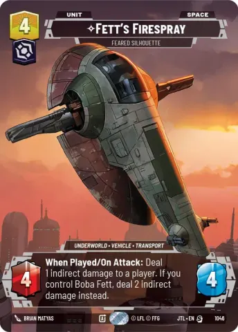 Fett's Firespray · 1046