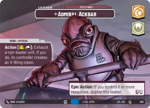 Admiral Ackbar · 1012