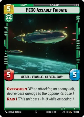 MC30 Assault Frigate · 118