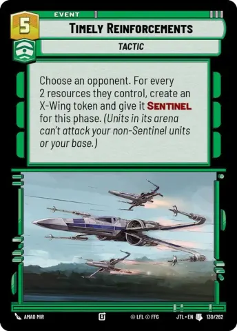 Timely Reinforcements · 130