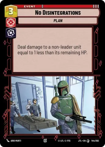 No Disintegrations · 144