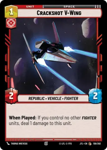 Crackshot V-Wing · 158