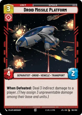Droid Missile Platform · 162