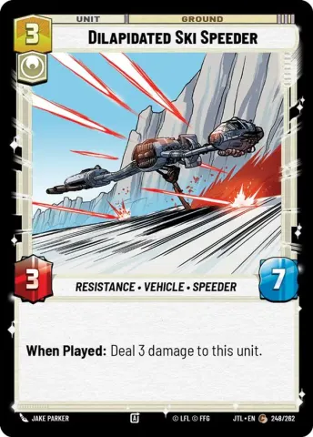 Dilapidated Ski Speeder · 248