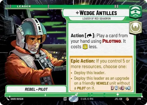 Wedge Antilles · 270