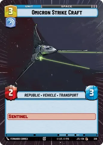 Omicron Strike Craft · 326