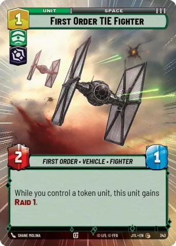 First Order TIE Fighter · 343
