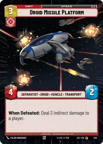 Droid Missile Platform · 424