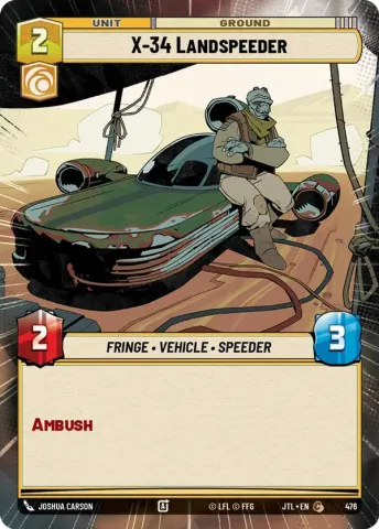 X-34 Landspeeder · 476