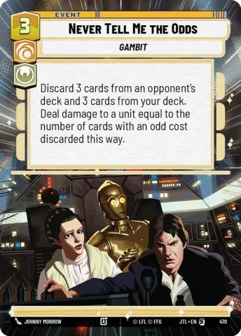 Never Tell Me the Odds · 470