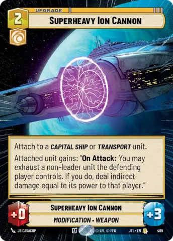 Superheavy Ion Cannon · 489