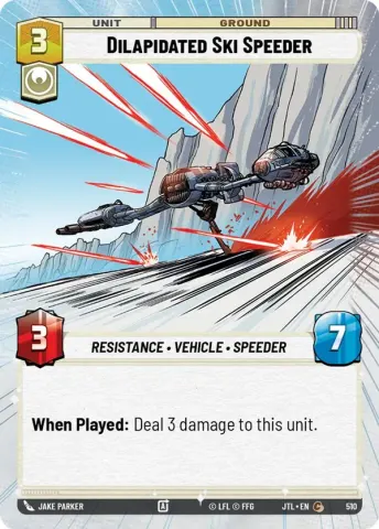 Dilapidated Ski Speeder · 510