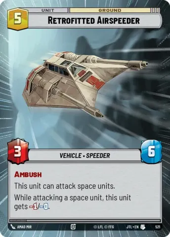 Retrofitted Airspeeder · 521