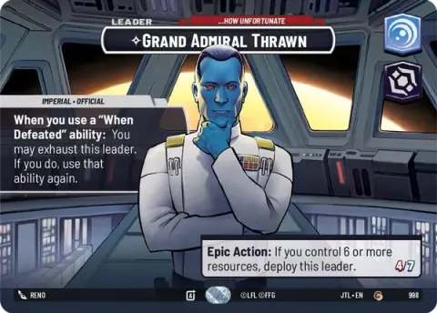 Grand Admiral Thrawn · 998