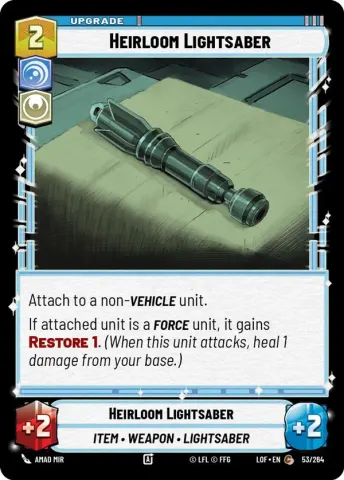 Heirloom Lightsaber · 053