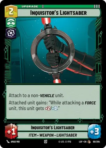 Inquisitor's Lightsaber · 090
