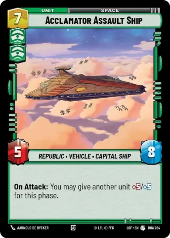 Acclamator Assault Ship · 106