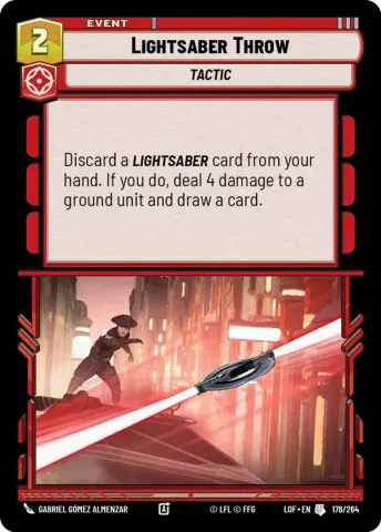 Lightsaber Throw · 176
