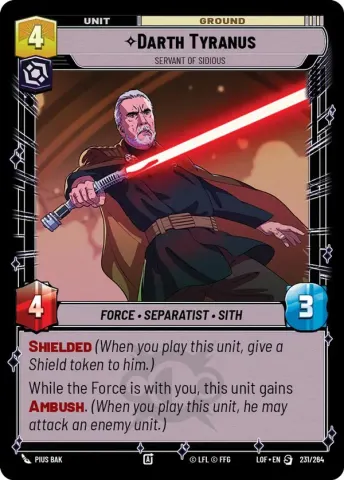 Darth Tyranus · 231