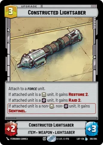 Constructed Lightsaber · 261