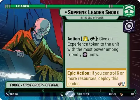 Supreme Leader Snoke · 270