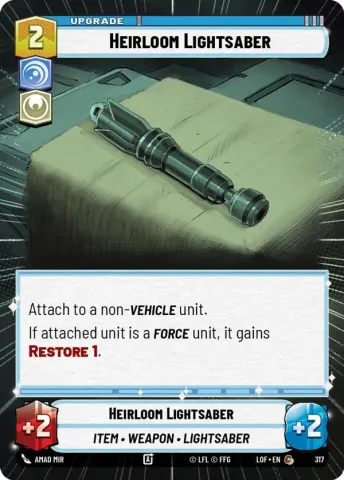 Heirloom Lightsaber · 317