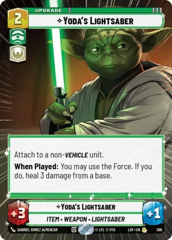 Yoda's Lightsaber · 366