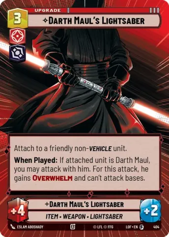 Darth Maul's Lightsaber · 404