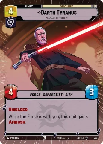 Darth Tyranus · 495