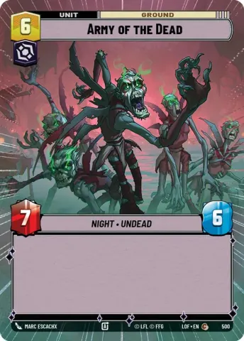 Army of the Dead · 500