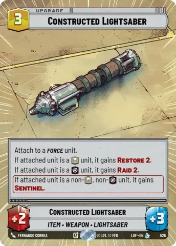 Constructed Lightsaber · 525