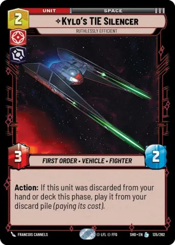 Kylo's TIE Silencer · 135