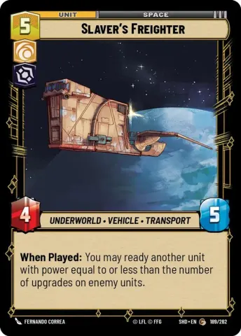 Slaver's Freighter · 189